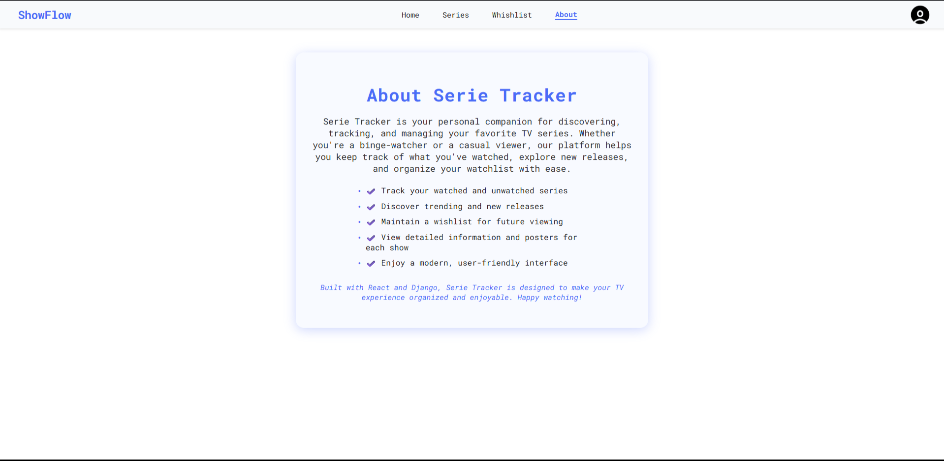 Serie Tracker Screenshot 5